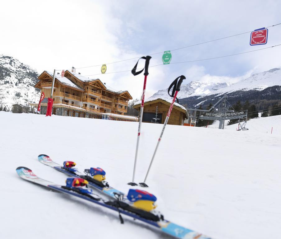 Cgh Residences & Spas Les Chalets De Flambeau Lanslebourg-Mont-Cenis Dış mekan fotoğraf