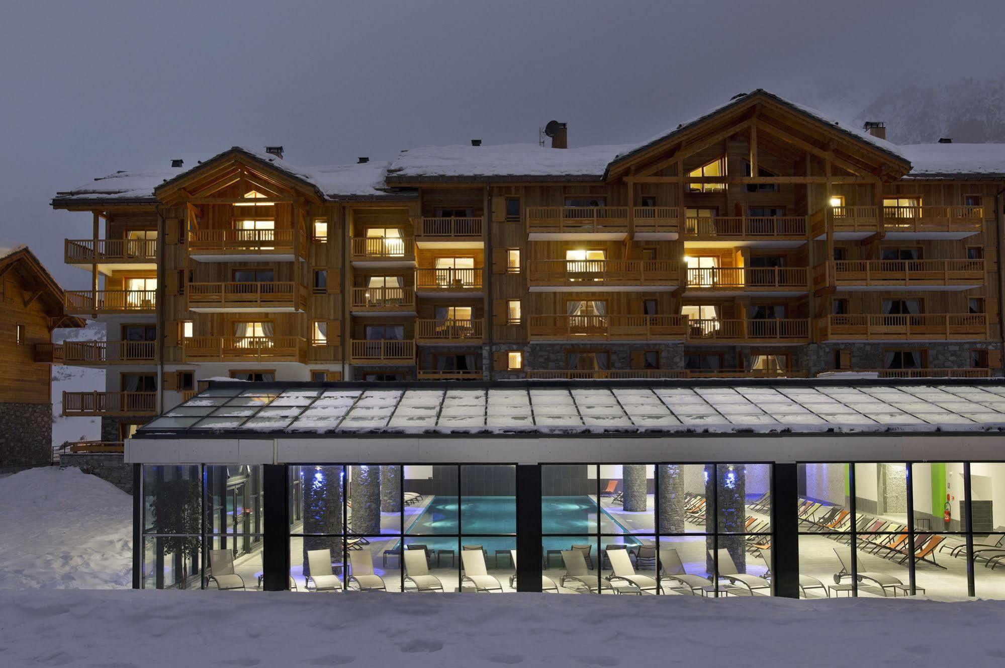 Cgh Residences & Spas Les Chalets De Flambeau Lanslebourg-Mont-Cenis Dış mekan fotoğraf