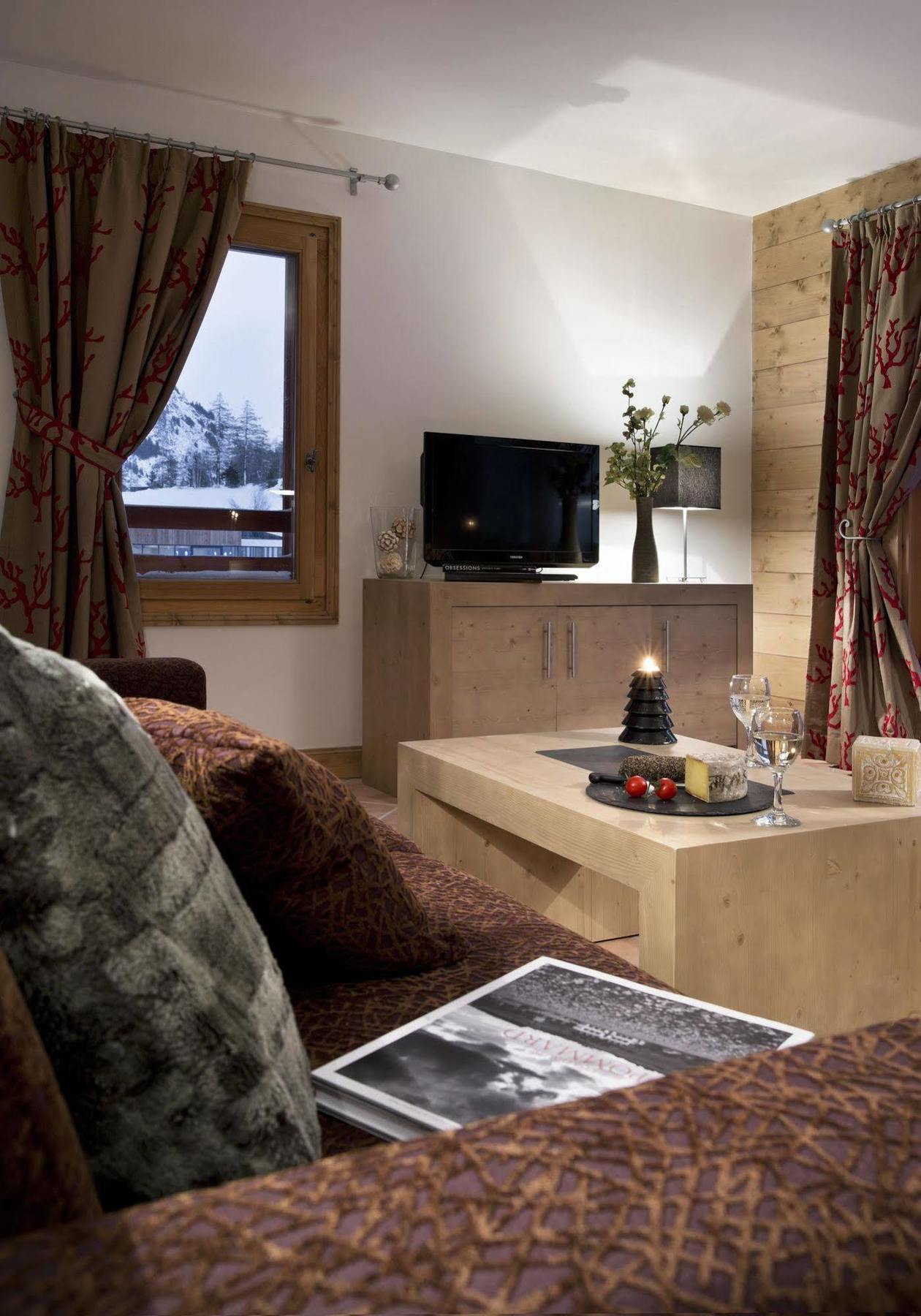 Cgh Residences & Spas Les Chalets De Flambeau Lanslebourg-Mont-Cenis Dış mekan fotoğraf