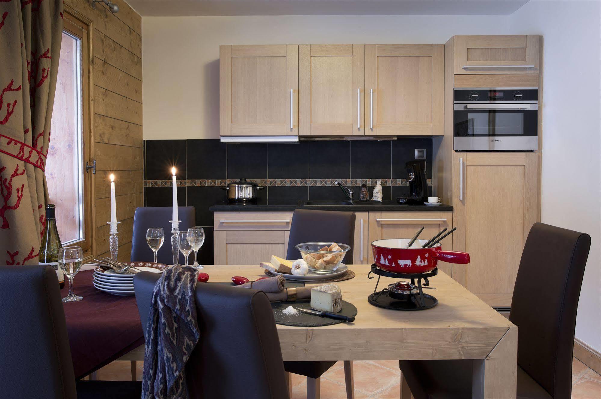 Cgh Residences & Spas Les Chalets De Flambeau Lanslebourg-Mont-Cenis Dış mekan fotoğraf