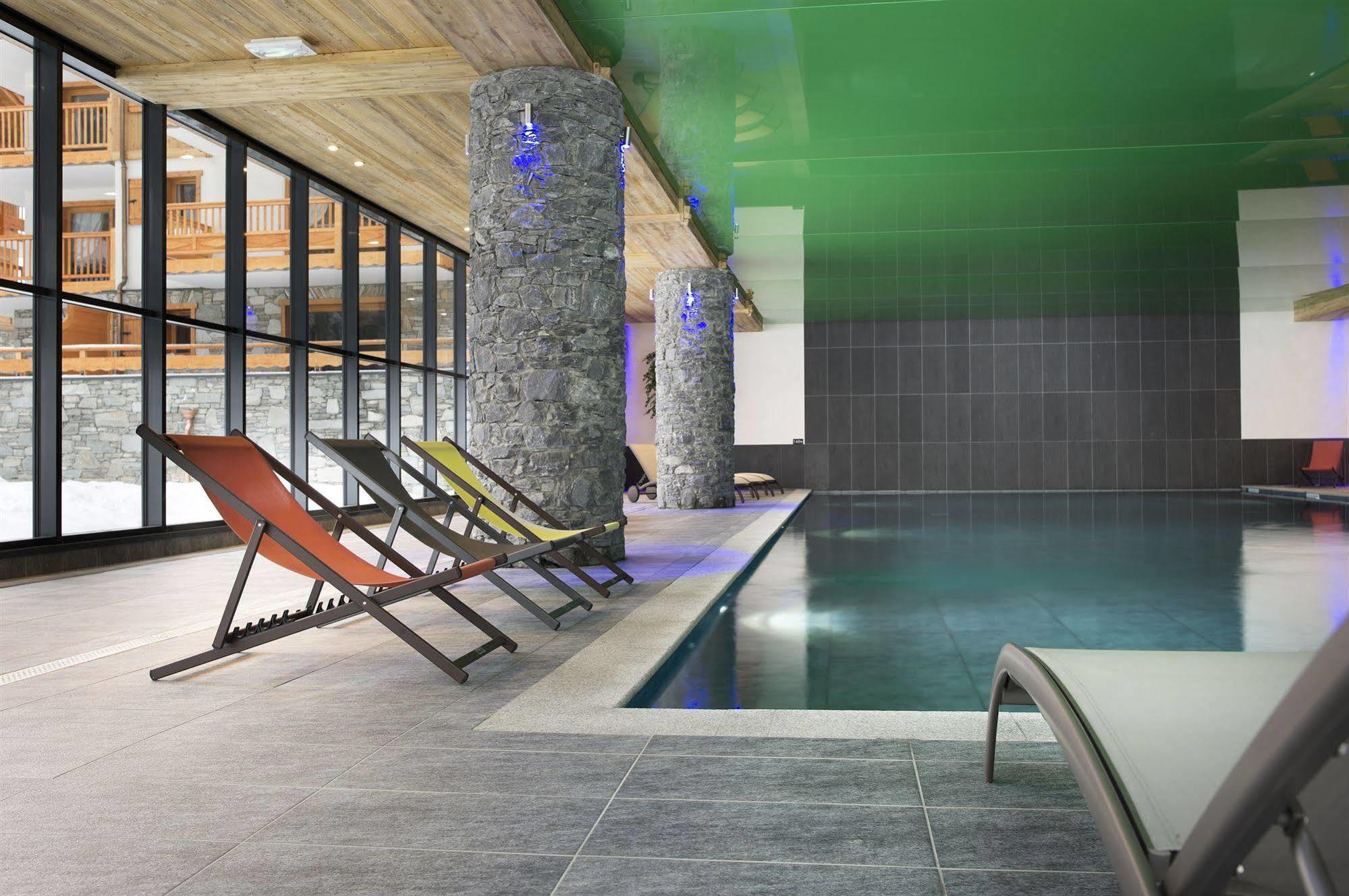 Cgh Residences & Spas Les Chalets De Flambeau Lanslebourg-Mont-Cenis Dış mekan fotoğraf