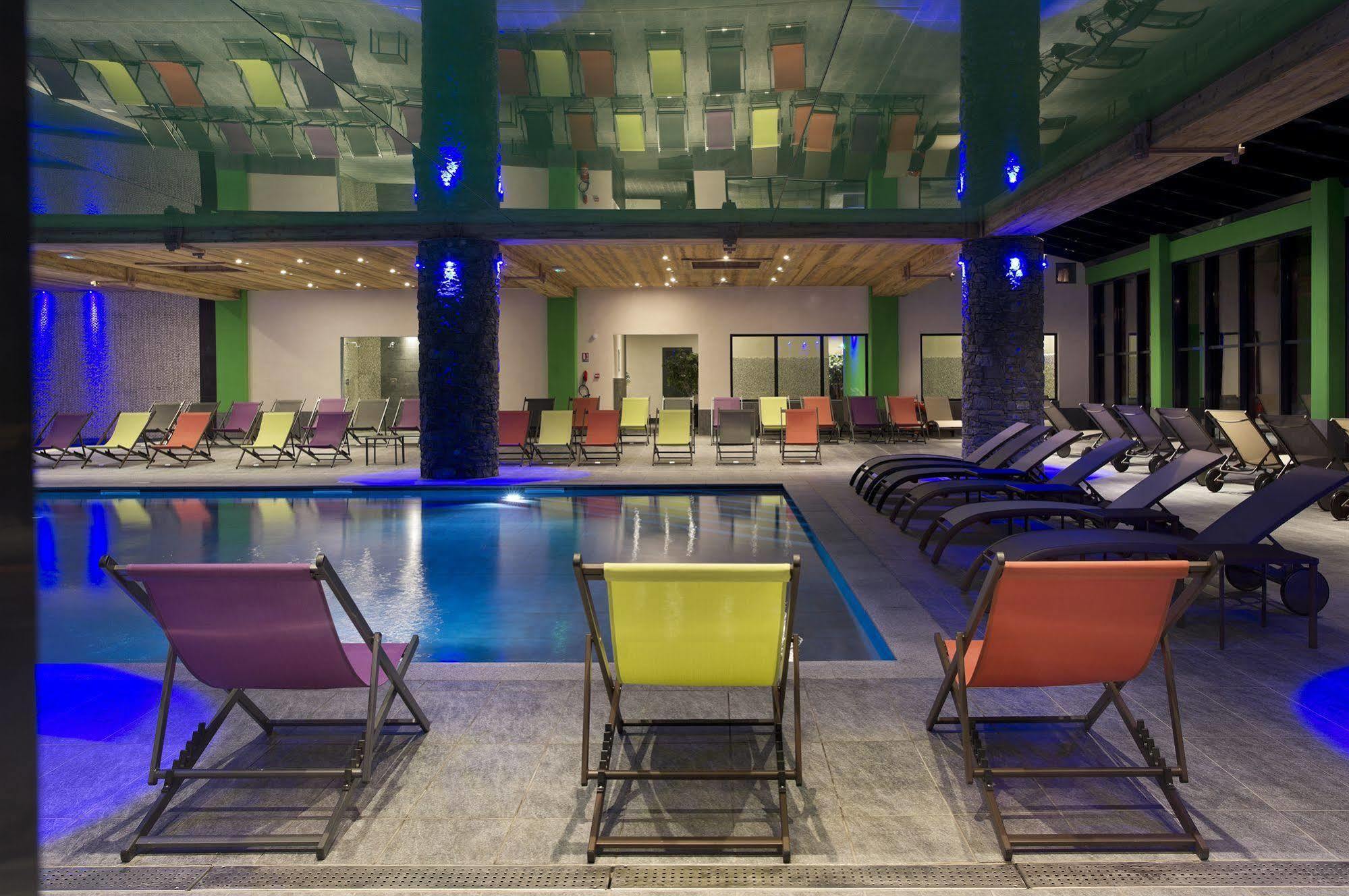 Cgh Residences & Spas Les Chalets De Flambeau Lanslebourg-Mont-Cenis Dış mekan fotoğraf