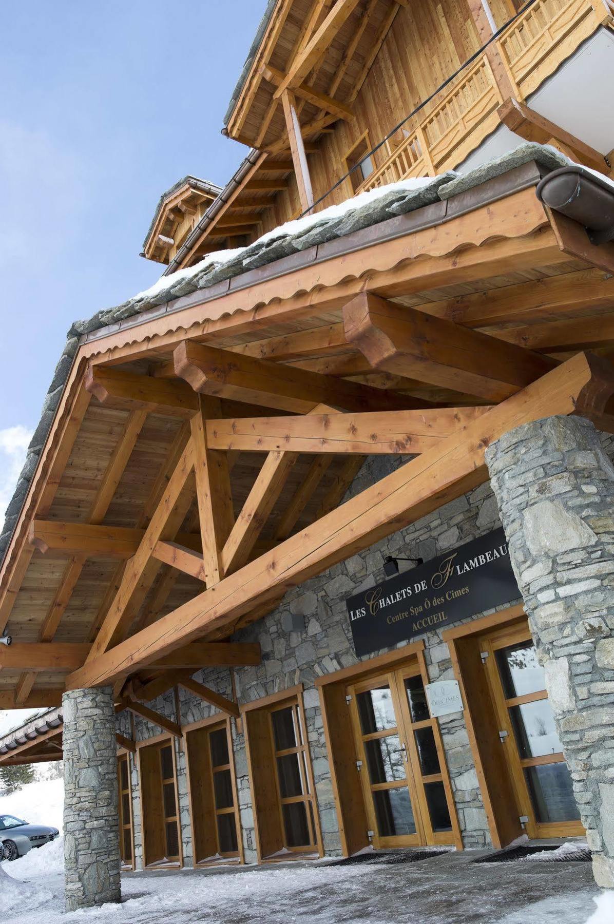Cgh Residences & Spas Les Chalets De Flambeau Lanslebourg-Mont-Cenis Dış mekan fotoğraf
