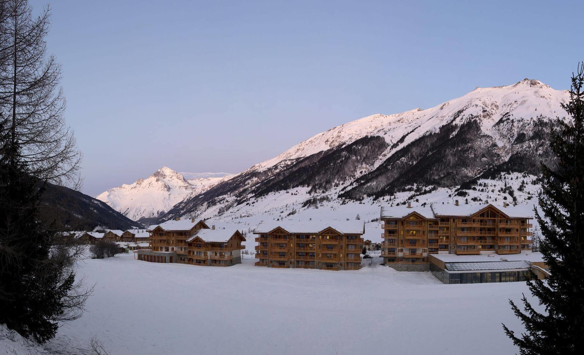 Cgh Residences & Spas Les Chalets De Flambeau Lanslebourg-Mont-Cenis Dış mekan fotoğraf